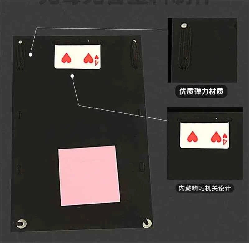 Mentalism Slate Magic Tricks - Professional Card Prediction Illusion Prop Set for Close Up Street Magic, Mind Reading Gimmick