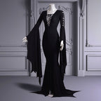 Witch Lace Up Halloween Gown for Women