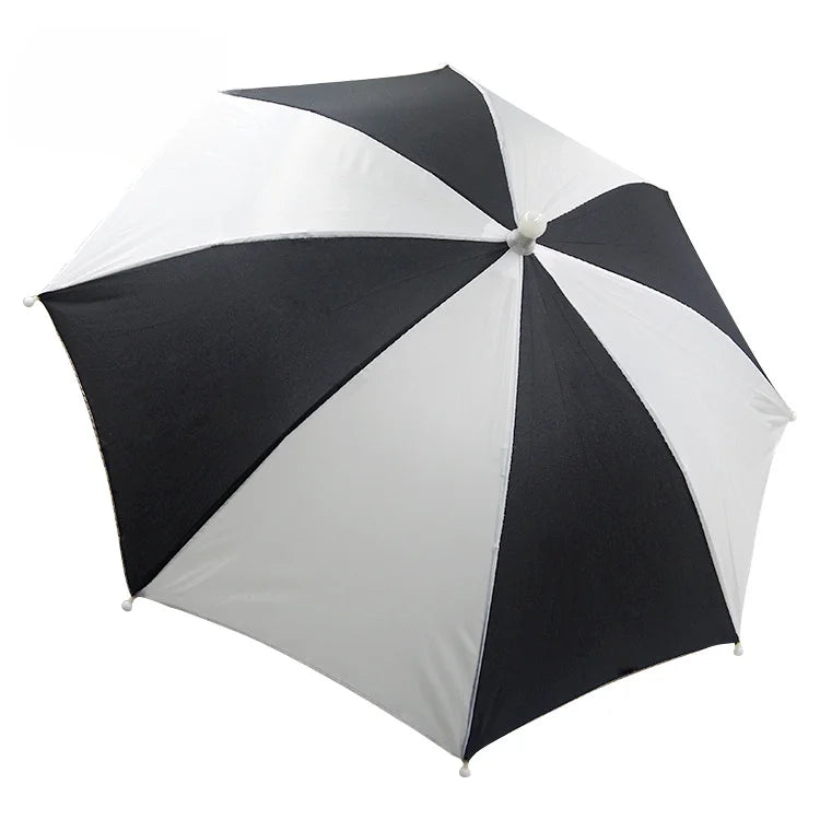 MCMagic Empty Hands Appearing Umbrella Trick (40cm Length) Magic Device Silk to Parasol Magician Accessory Stage Magic Show