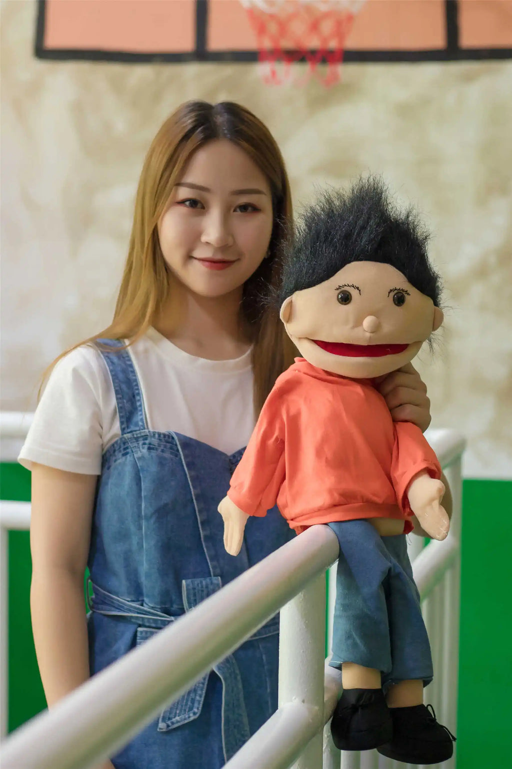 Kindergarten Educational Hand Puppet For Boy Girl Large Plush Puppet Doll Story Language Plush Toy for Kids Christmas Gifts - Big Tim's Magic Emporium