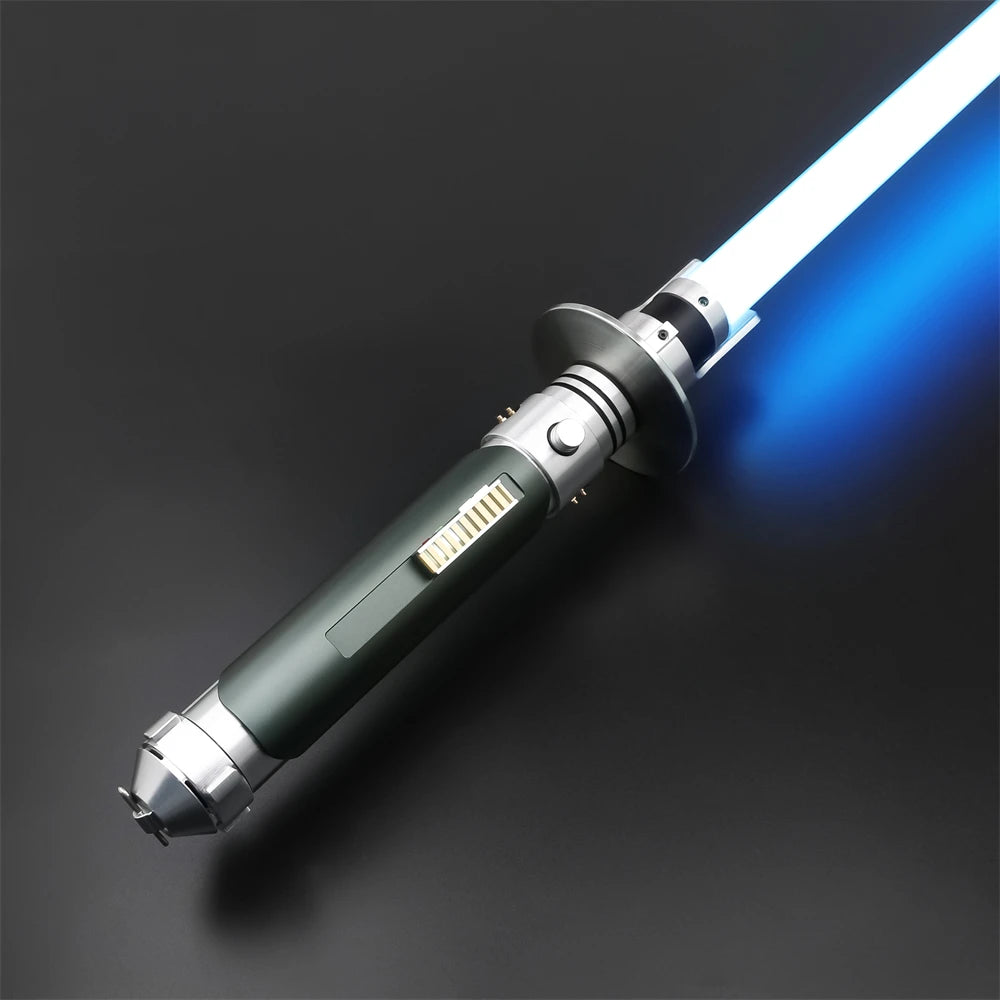 TXQSABER Kanan Jarrus Neo Pixel Lightsaber 27 Sets Sound Fonts Smooth Swing LED Sword Metal Handle Lightsaber for Cosplay