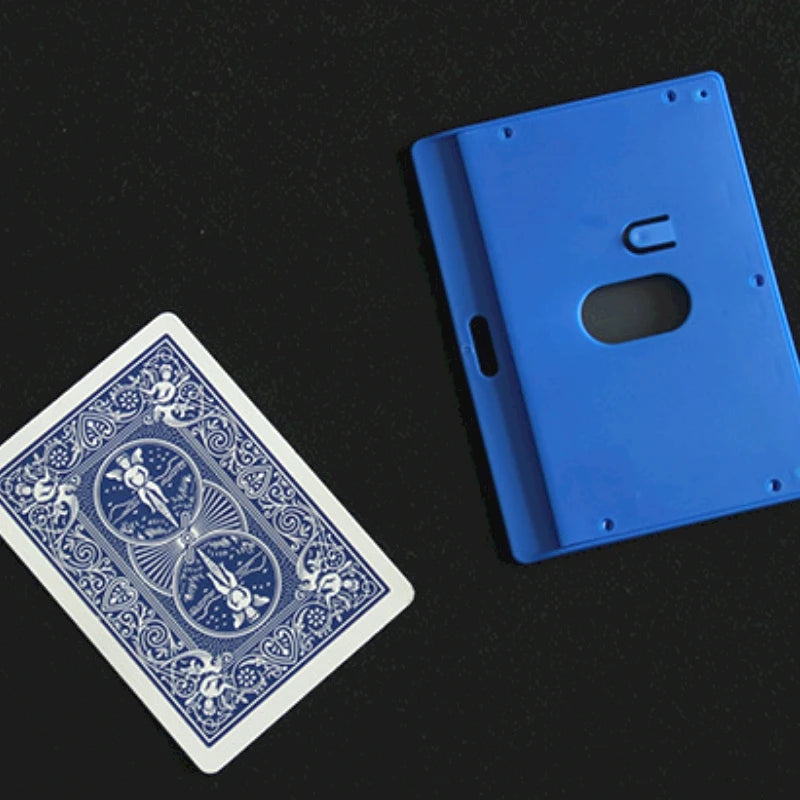 Startling Card Holder Card Magic Tricks Poker Appearing From Empty Frame Close up Magic Props Gimmick Illusions Beginner Fun