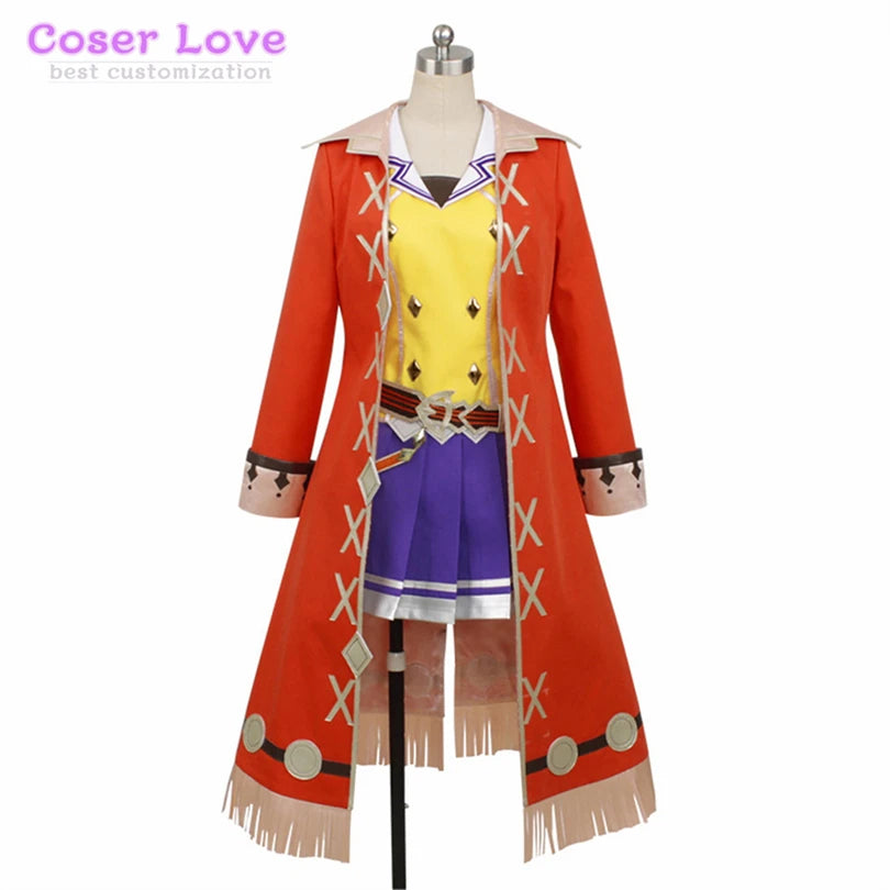 Uma musume Pretty Derby El Condor Pasa Cosplay Costume Halloween Christmas Party Outfits