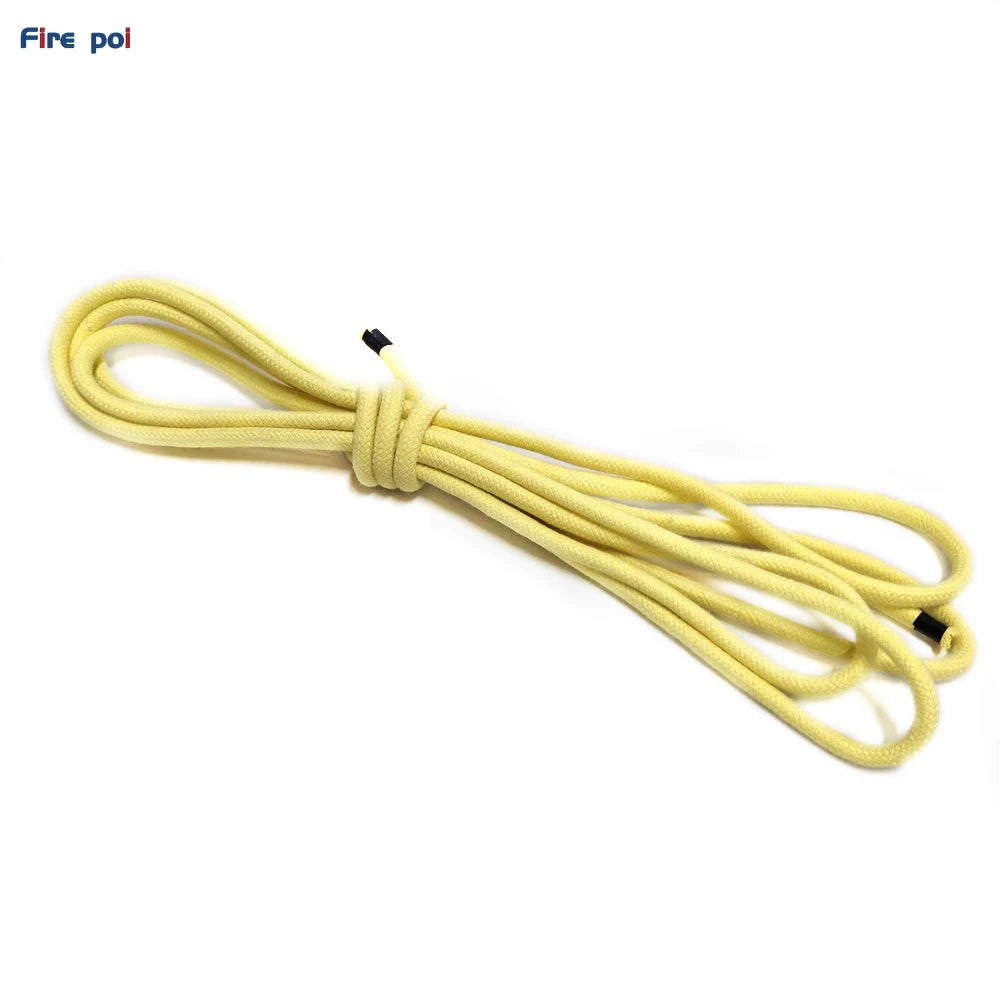 Fire Juggling Prop Material Fire Show Performer Props Maker Fire Dance Equipment 3/8'' Aramid Rope 10mm Pure Kevlar Rope