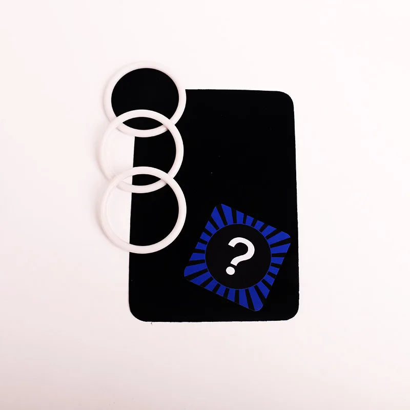 Swallow Coin Monster Double Ring Dun Money Children's Magic Toys Magic Props Coin Disappear Food Coin Elf