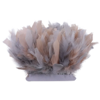 Fluffy Turkey Feathers Trim Ribbon Fringe