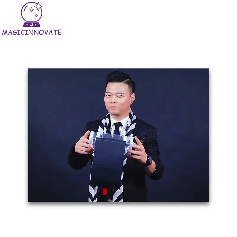 New Arrival Multi Functional Transparent Box Magic Prop Halloween Day Everything Comes Out of the Box Stage Magic