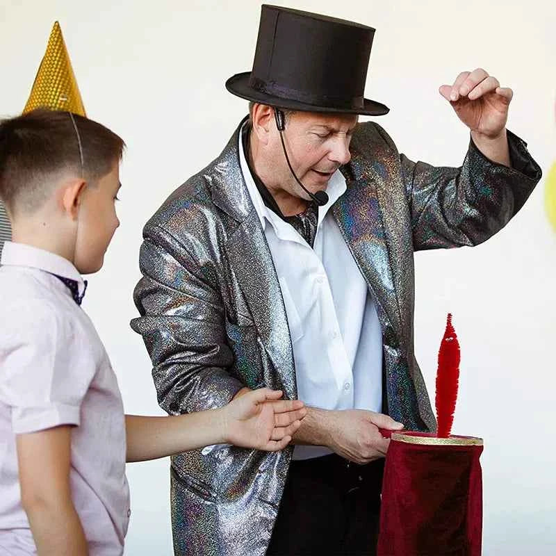 Funny Beginners Magical Props Sets Twisty Magic Worm Change Bag Pull Flower Make Things Appear Disappear Trick Toys for Children - Big Tim's Magic Emporium