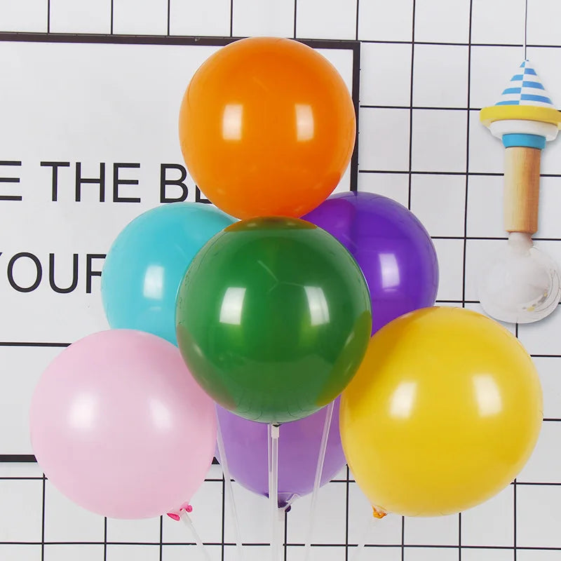 12 Inch 2.8g Classic Matt Style Thick Latex Balloons Globos Wedding Birthday Party Decoration Matte Latex Balloons