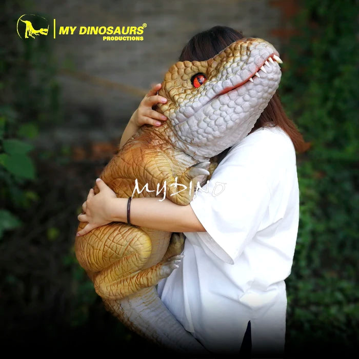 My Dino Custom Original Ventriloquist Dinosaur T-rex Hand Puppet