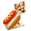 Funny Dog Hotdog Costume Luxury Simple Winter Chinese New Year Party Cosplay Outfit for Cats Birthday Halloween Trench Coat - Big Tim's Magic Emporium