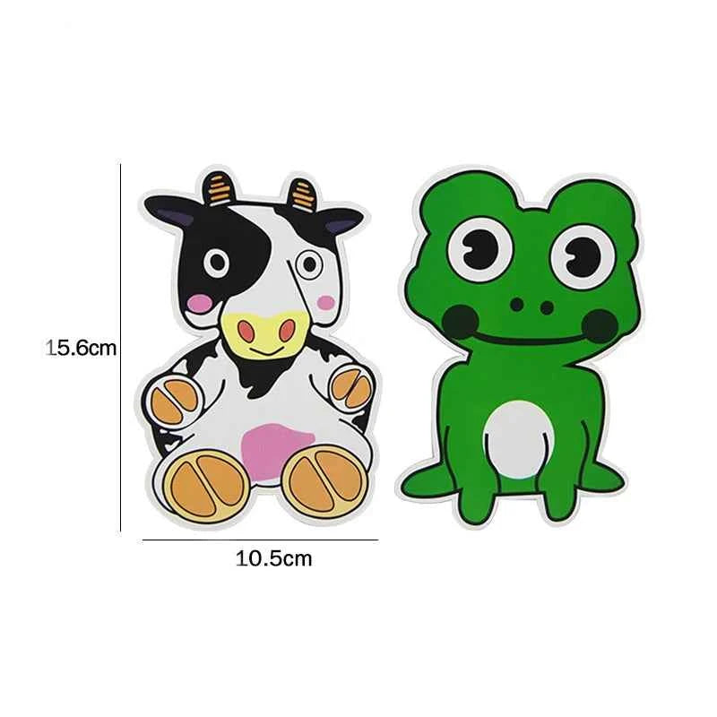 Magi Cow and Frog (Small) Magic Tricks Comedy Quick Change Card Magia Magiciain Mentalism Stage Illusions Gimmick Props Easy Do
