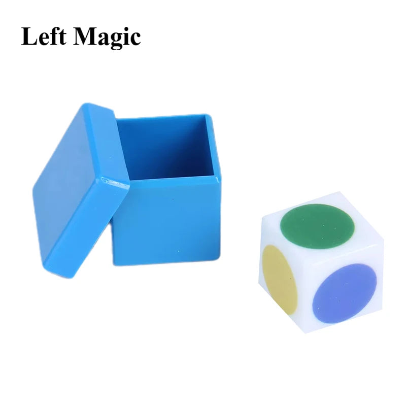 Eye Perspective Dice Box Magic Tricks Distinguish Color Through Sound Dice Close Up Street Magic Props Mentalism Funny Toys - Big Tim's Magic Emporium