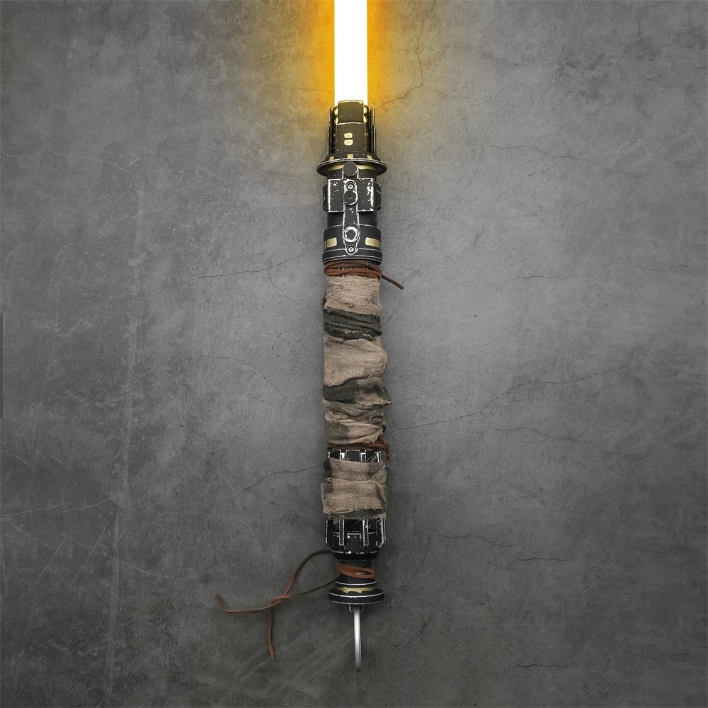 TXQSABER Boone Kestis Jedi Sith Saber Smooth Swing Pixel Laser Sword Proffie Saber Weathering Cosplay Light up Toys