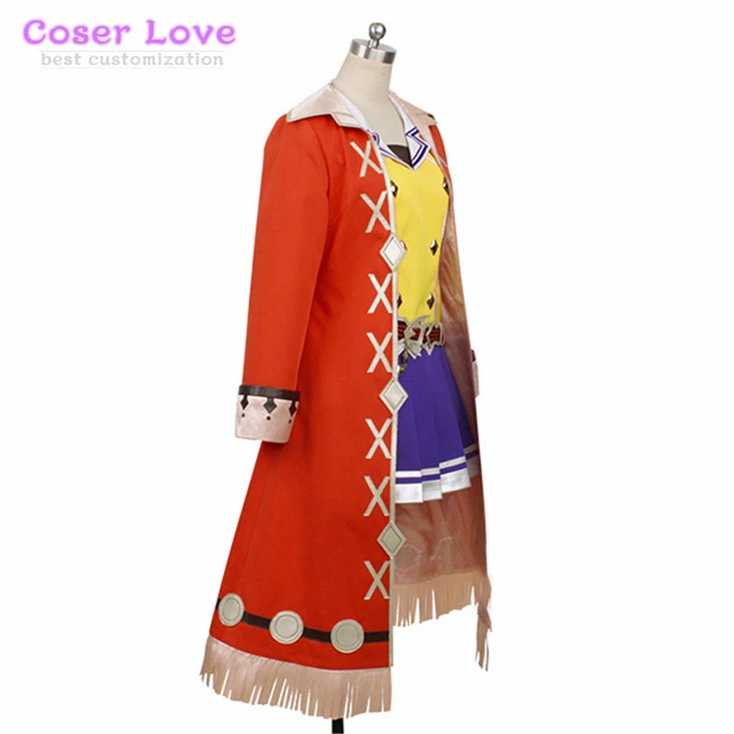 Uma musume Pretty Derby El Condor Pasa Cosplay Costume Halloween Christmas Party Outfits