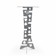 Aluminium Folding Magic Table Black Magic Trick Factory   Stage Magic Props Halloween Day  Magician Teaching Material