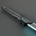 Nexussabers DARKSABER Mandalorian Metal Hilt Heavy Dueling Flat Blade Color Changing Lightsaber Cosplay Light Knife Katana Sword