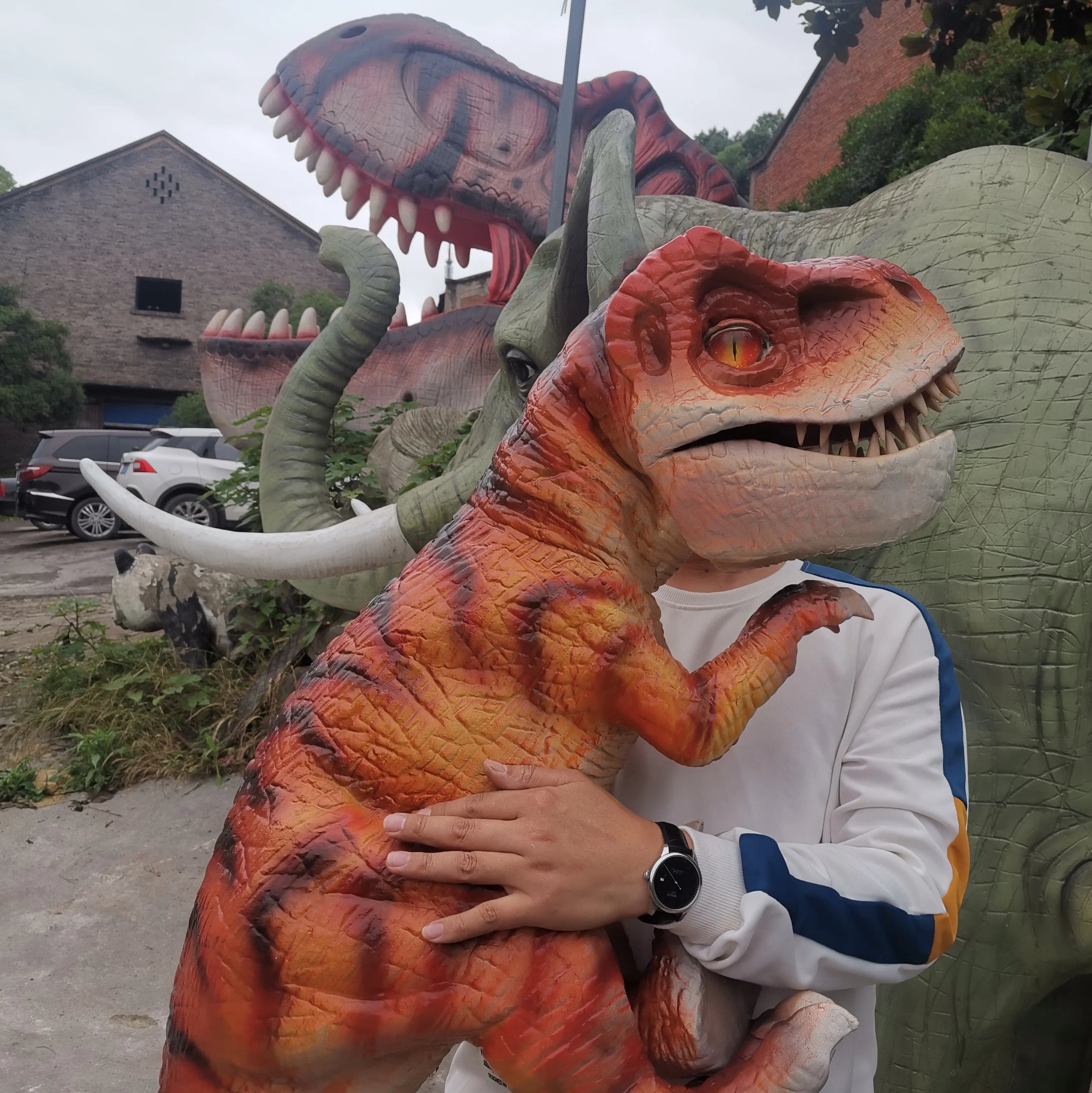 Customized Hand Control Baby Dinosaur Puppet