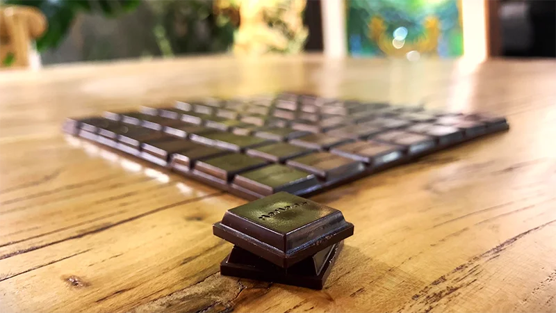 Novelty Magic Chocolate Puzzle Toy PVC Prank Chocolates Joke Street Magic for Party Unique Gift Idea