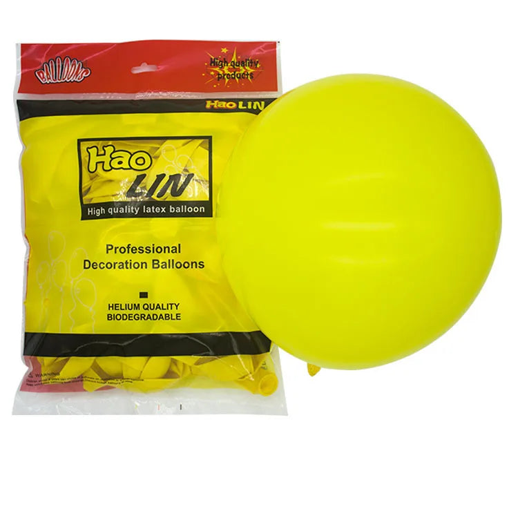 12 Inch Latex Balloons for Various Occasions-for Birthdays Graduations Baby Showers Christmas Holidays Mother's Day Halloween