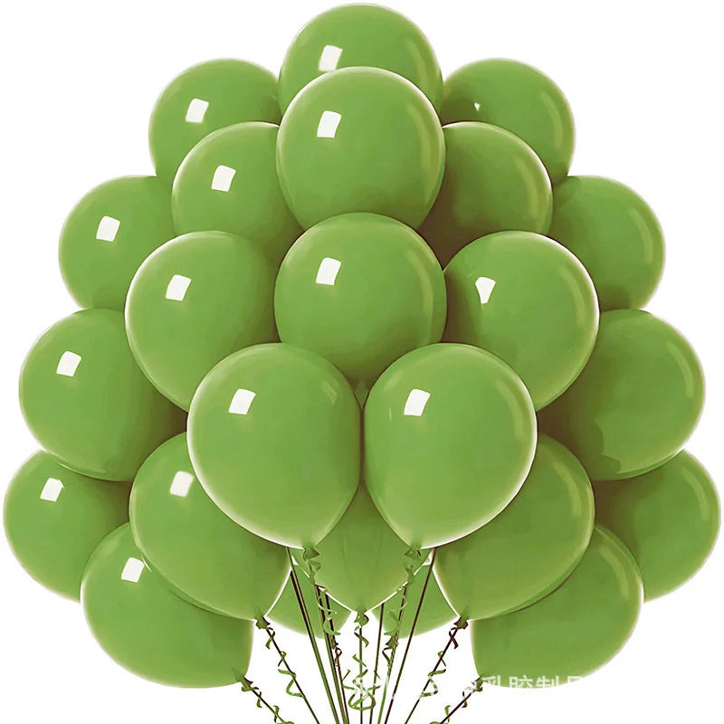 20pcs Pearl Latex Balloon Blue Helium Ball for Wedding Adult Birthday Party Baby Shower Graduation Chinese New Year Decoration