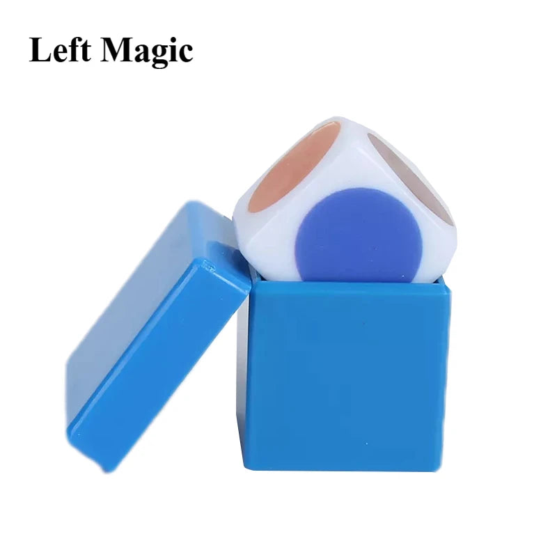 Eye Perspective Dice Box Magic Tricks Distinguish Color Through Sound Dice Close Up Street Magic Props Mentalism Funny Toys - Big Tim's Magic Emporium