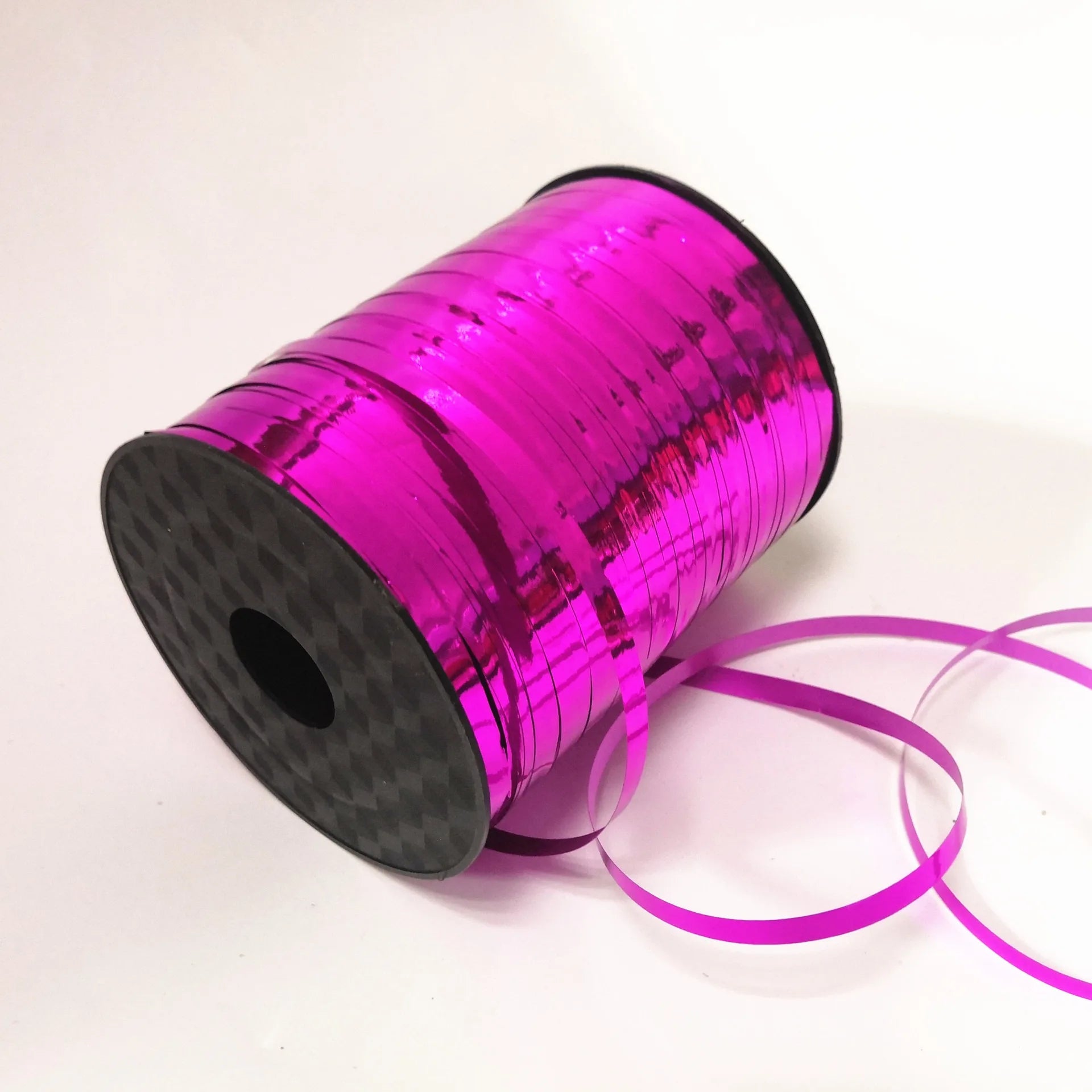 500 Yards Shiny Metallic Gold Crimped Curling Ribbon Balloon String Roll for Gift Wrapping Party Promotional Party Supplies