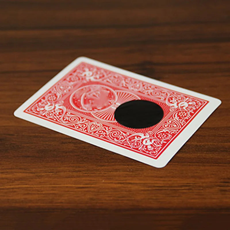 Color Changing Black Hole Magic Tricks Card Vanishing Close up Props Easy to Do Magician Props Illusion Gimmick