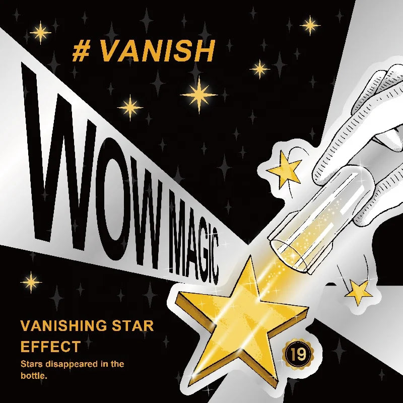 Magic Class Vanishing Star Party Show Tricks for  Beginners Magic Gift on Festivals