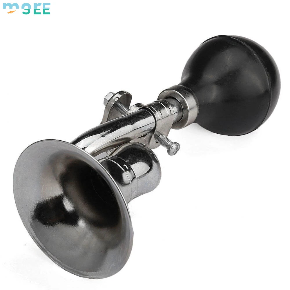 SeeMore Fit for 22.2mm Handlebar Metal Squeeze Clown Bugle Bike Bugle Horn Bicycle Bell