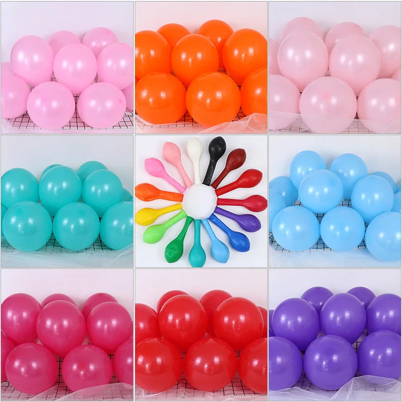 12 Inch 2.8g Classic Matt Style Thick Latex Balloons Globos Wedding Birthday Party Decoration Matte Latex Balloons
