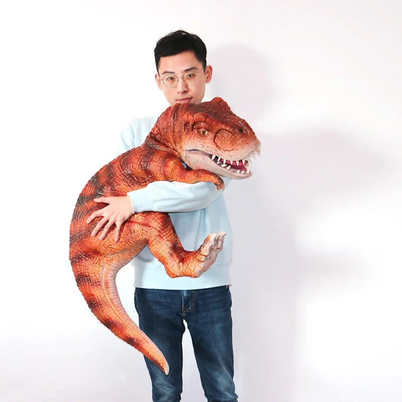 2026 Hot Sale Baby Dinosaur Hand Puppet for Kids