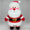 2/2.6m Santa Claus Inflatable Mascot Wearable Plush Costume for Parties Carnivals Funny Holiday
