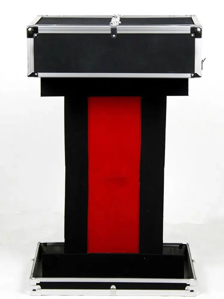 Carrying Case & Fold-up Table Base Folding Table Magic Tricks Professional Magician Table Stage Illusions Gimmick Accessories