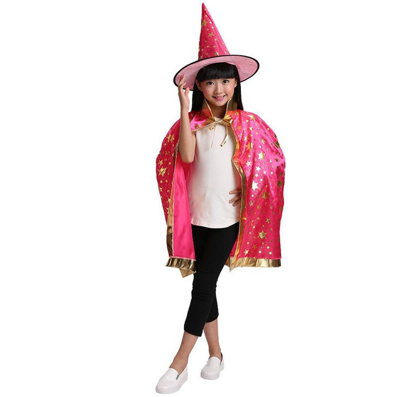 Kids' Magician Costume and Hat Options