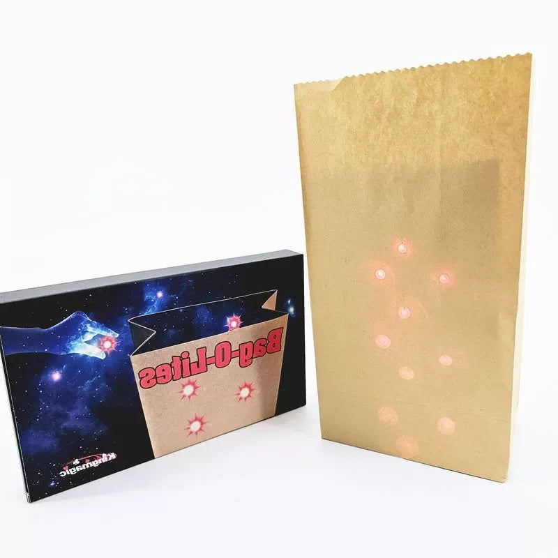 Bag O Lites Finger Lights Flash Rose Stage Magic Tricks Toys for Professional Magicians Trucos De Magia Magie