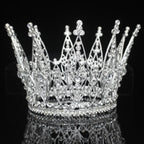Bridal Rhinestone Tiara Crown for Weddings, Prom & Pageants