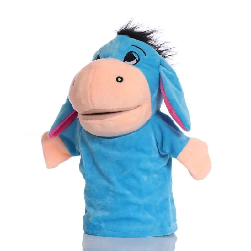 Custom Size Super Soft Plush Finger Puppet for Kids Babies Featuring Sheep Cow Hamster Mouse Characters PP Cotton for Weddings