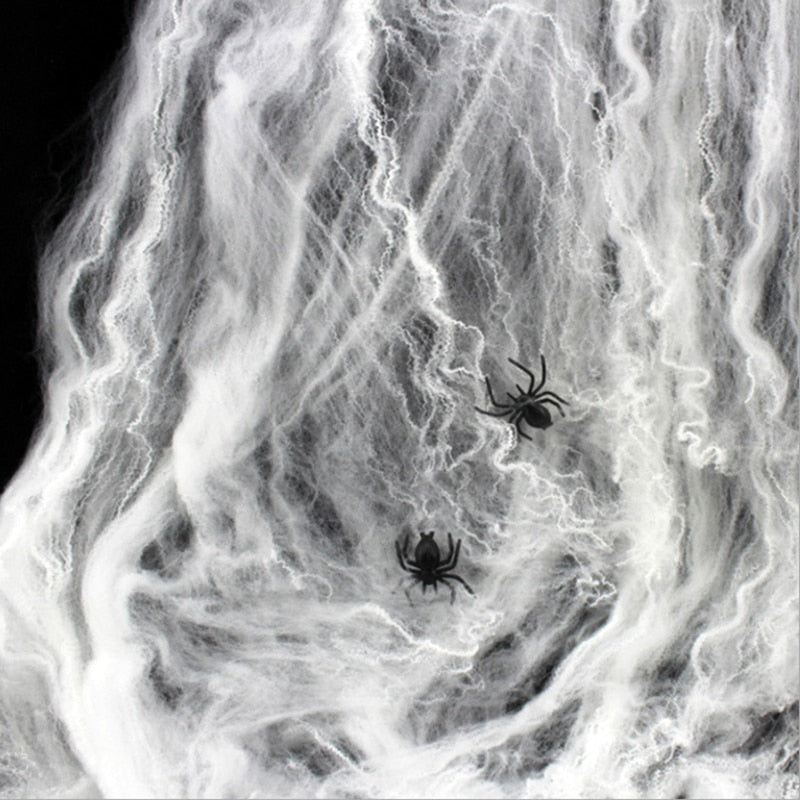 Artificial Spiderweb Halloween Decoration