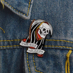Trick-or-Treat Halloween Enamel Pin