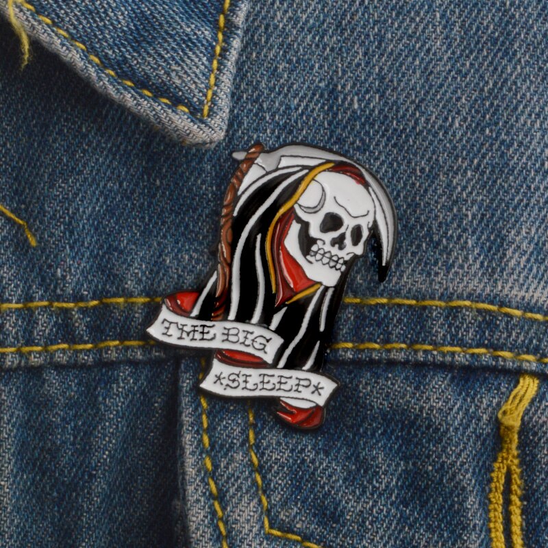 Trick-or-Treat Halloween Enamel Pin