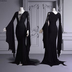 Witch Lace Up Halloween Gown for Women