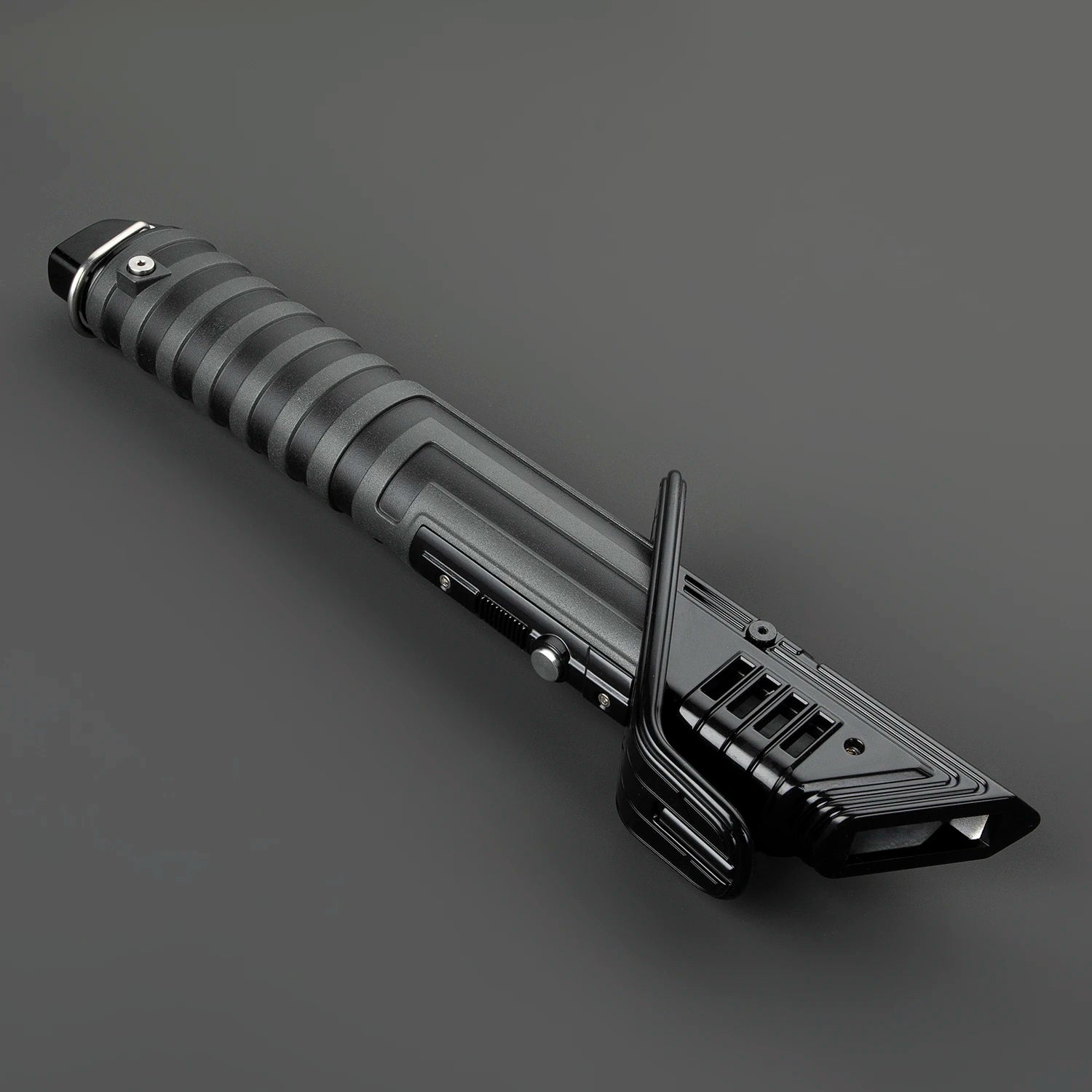 Nexussabers DARKSABER Mandalorian Metal Hilt Heavy Dueling Flat Blade Color Changing Lightsaber Cosplay Light Knife Katana Sword