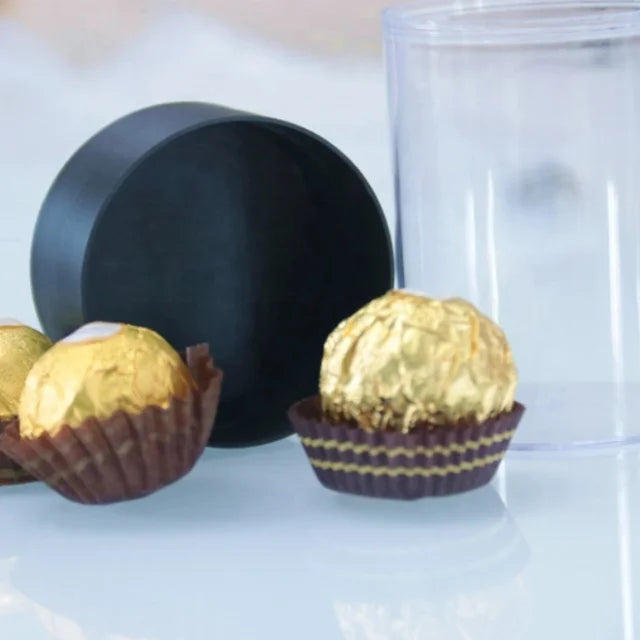 Latest ROMANTIC CHOCOLATE MAGIC TRICK Prop Street Magic Plastic ABS Gimmicked Chocolate Box for Magicians