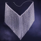 Dazzling Crystal Tassels Waist & Bikini Bra Body Chain Jewelry