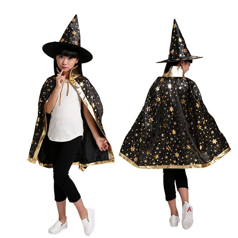 Kids' Magician Costume and Hat Options