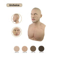 Halloween Party Disguise Headgear Full Silicone Head Mask Male Actor for Filming Movie Props Masquerade Ball Cosplay