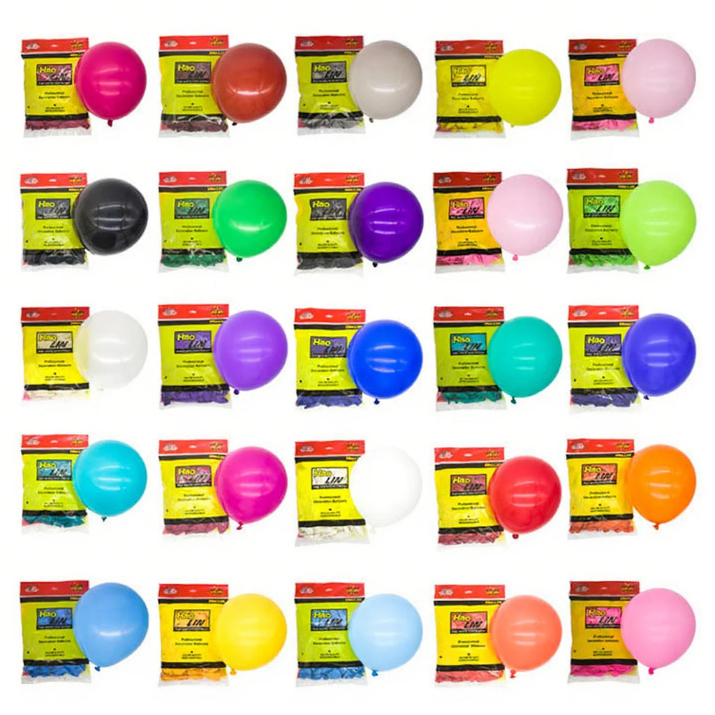 12 Inch Latex Balloons for Various Occasions-for Birthdays Graduations Baby Showers Christmas Holidays Mother's Day Halloween