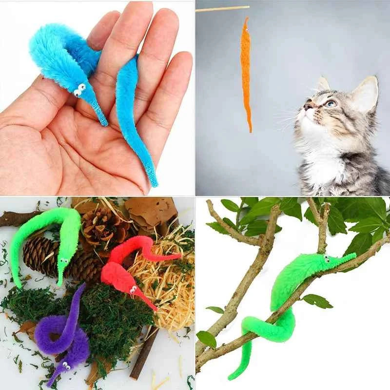 Funny Beginners Magical Props Sets Twisty Magic Worm Change Bag Pull Flower Make Things Appear Disappear Trick Toys for Children - Big Tim's Magic Emporium