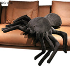 Black Spider Scary Toy for Halloween